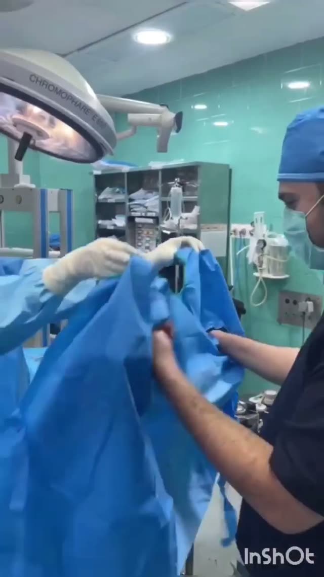 🔷لحظاتى از اتاق عمل رو همراهمون باشيد