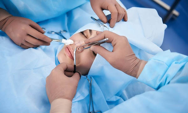 Complications of nose surgery for the eyes
