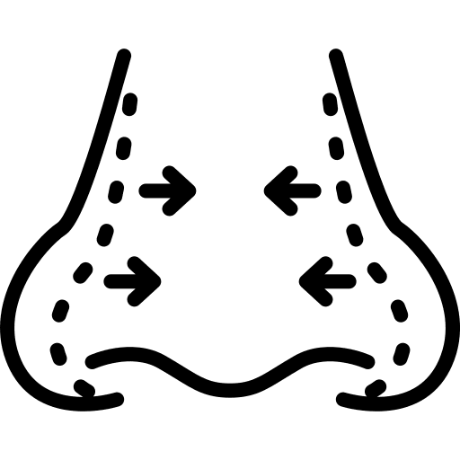 عمل بینی گوشتی